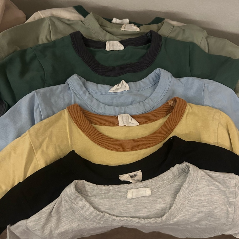 Huge lot of baby tees